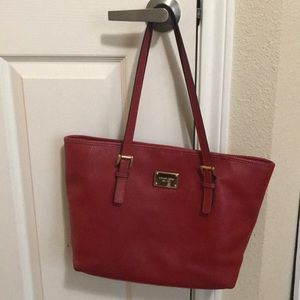 REAL Michael Kors red handbag
